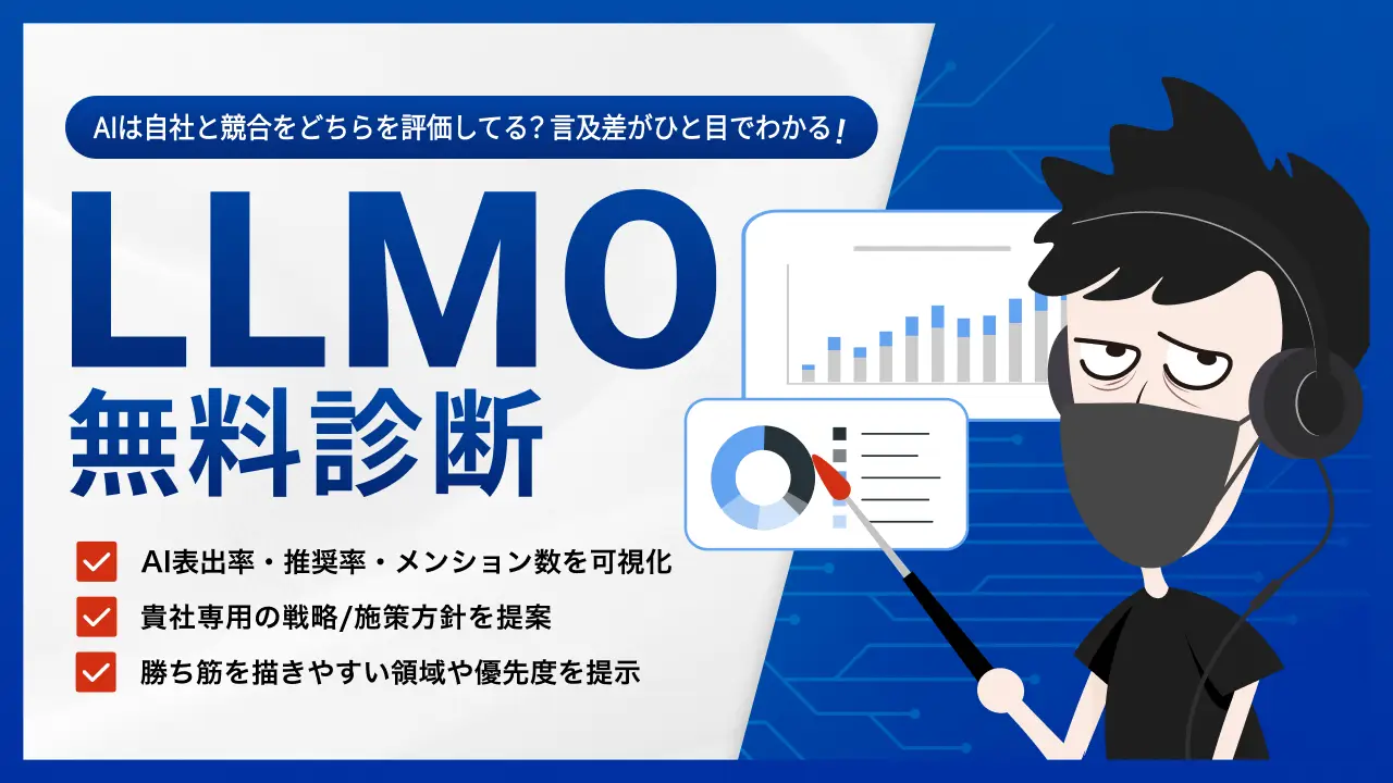 「無料LLMO診断」抽選応募フォーム