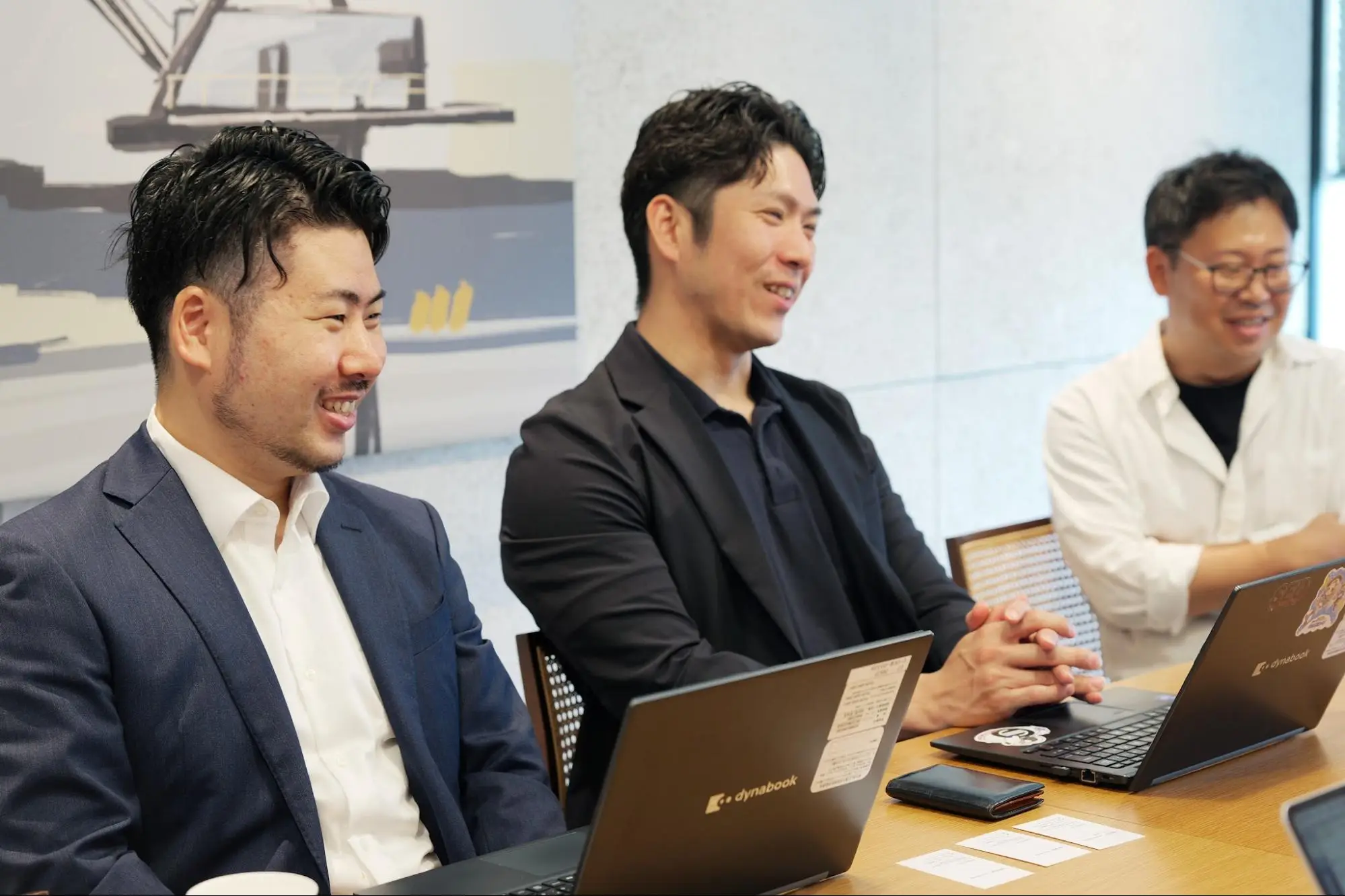 左から大阪ガスマーケティング株式会社の辻様、乾様、清水様