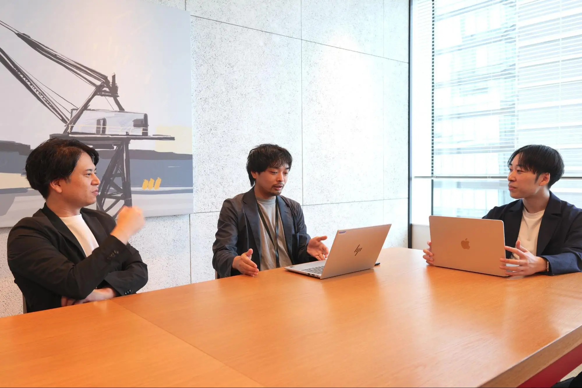 株式会社オプト 黒沢氏、堀内氏、LANY竹内