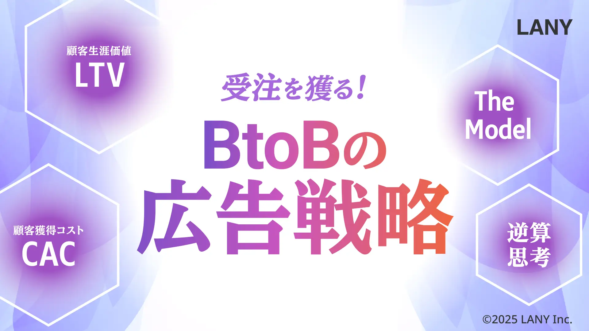 【無料お役立ち資料】 刈り取りではない！BtoBマーケティングで受注を獲る広告戦略 ～The Modelを活かした逆算思考とLTV/CACの考え方～