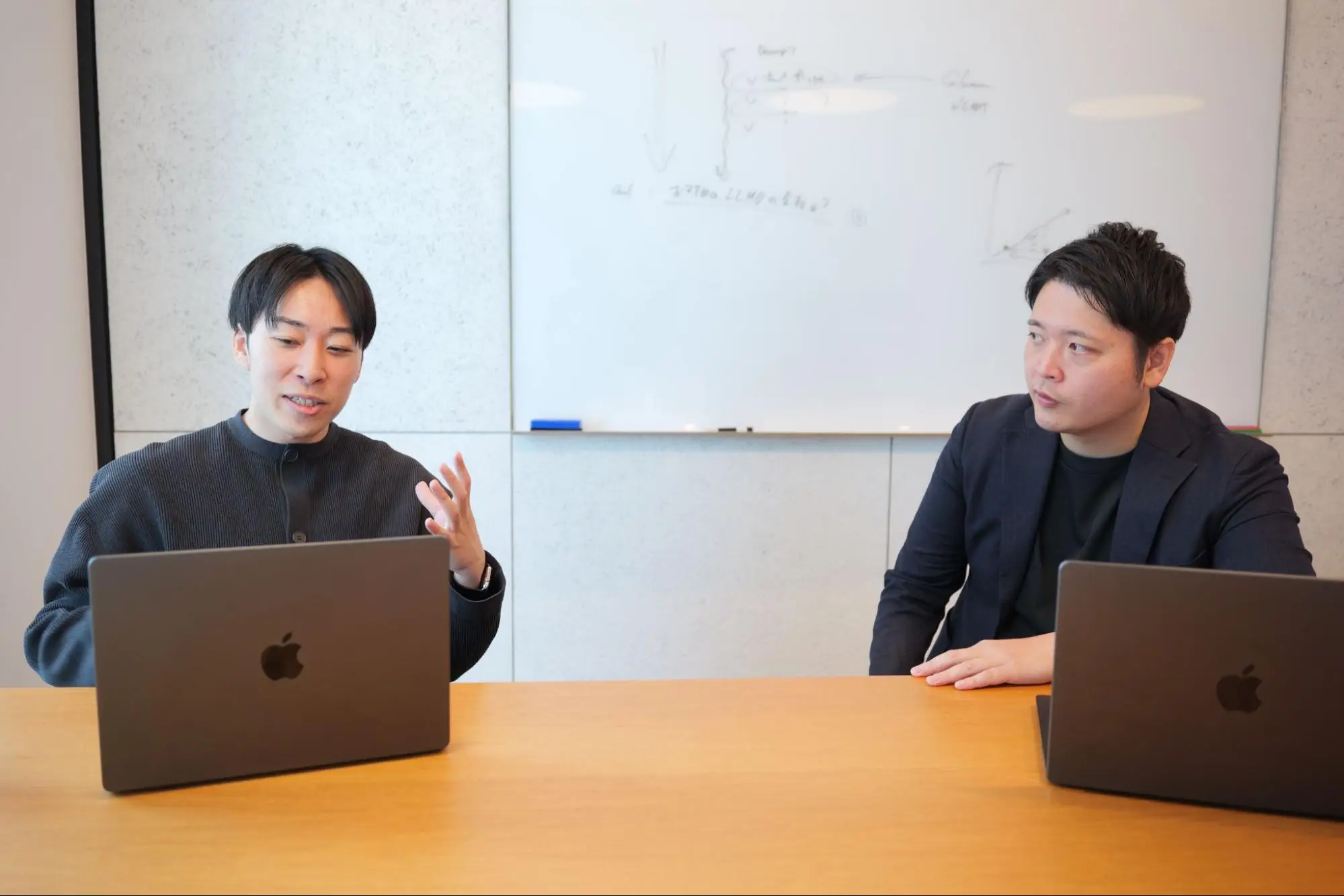 IDEATECH 取締役 競氏とLANY代表 竹内