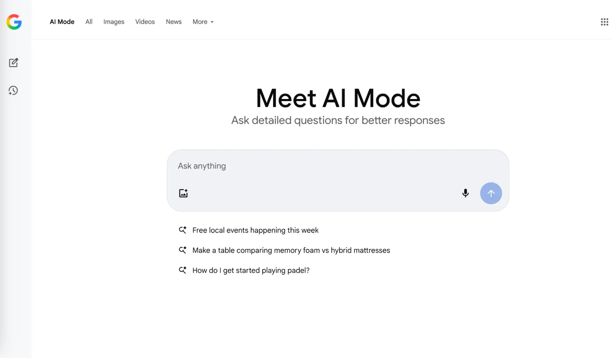 Meet AI Mode