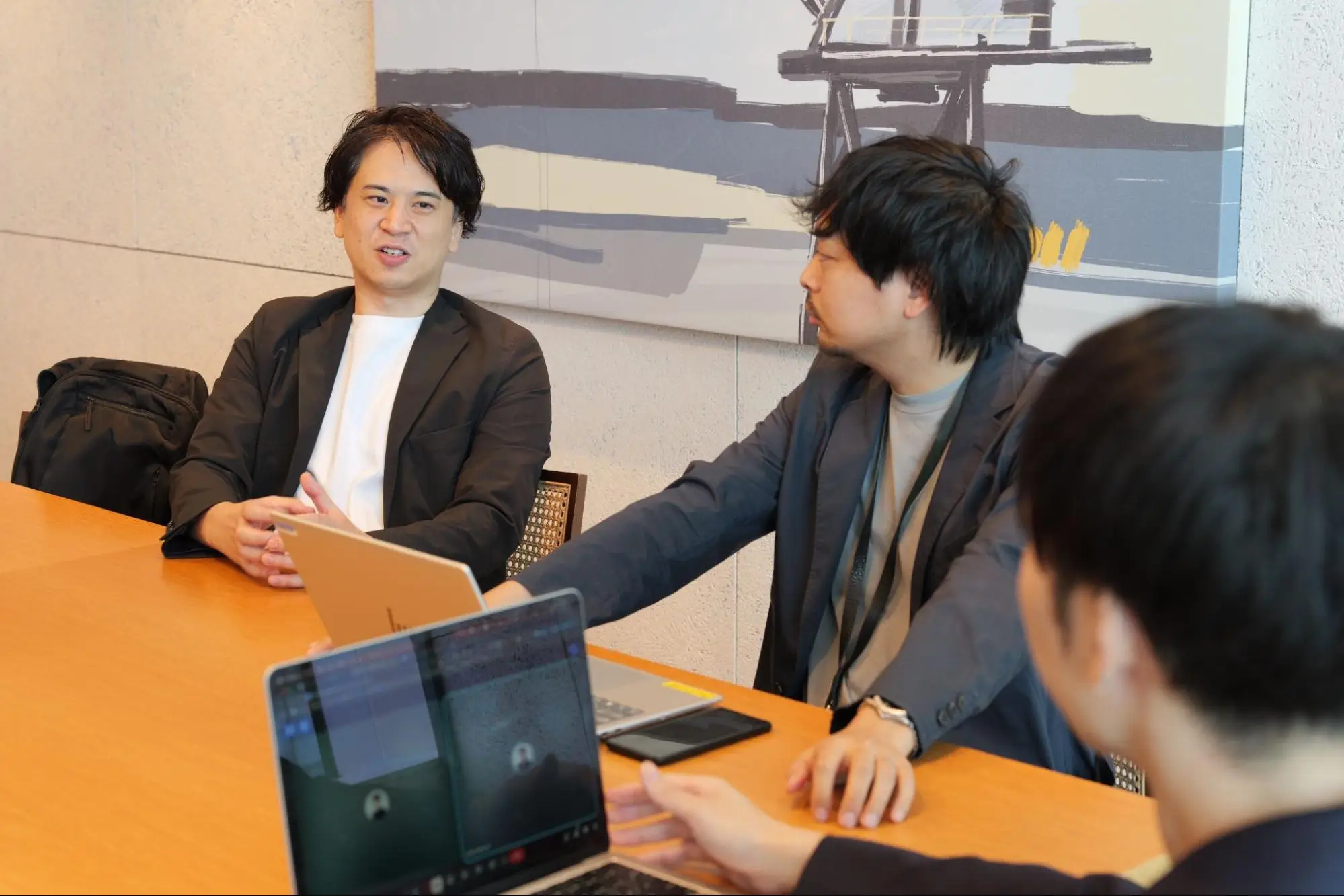 株式会社オプト 黒沢氏、堀内氏、LANY竹内