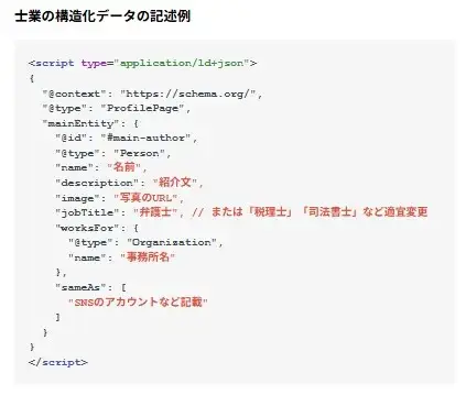 構造化データ