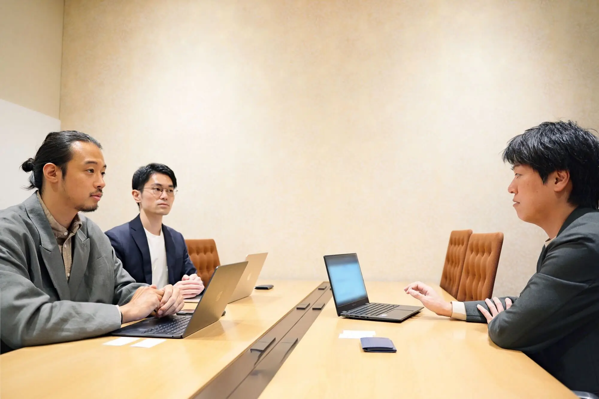 千代田中央法律事務所 佐藤様とLANY 牧野・入江